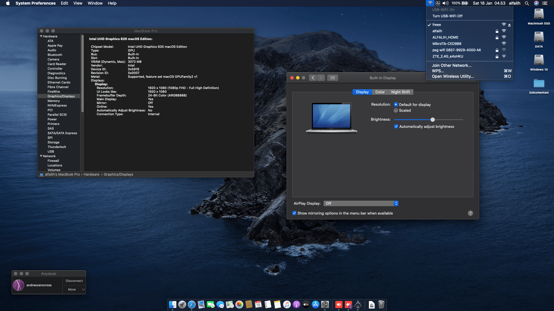 Acer Swift 3 SF314 54G 88EF [KabyLake R   Intel UHD 620 + I2C] 7